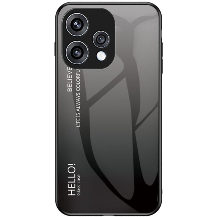 Защитный чехол Deexe Gradient Color для OPPO Reno 15 - Black / Grey: фото 1 из 8