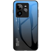 Защитный чехол Deexe Gradient Color для Realme GT 7 Pro - Blue / Black: фото 1 из 15