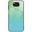 Защитный чехол Deexe Gradient Color для Xiaomi Poco X3 / Poco X3 Pro - Cyan / Blue (281427F)