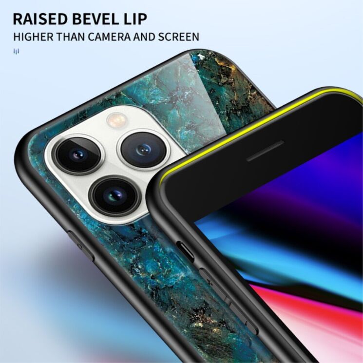 Захисний чохол Deexe Gradient Pattern для Apple iPhone 14 Pro Max - Black / Gold: фото 8 з 9