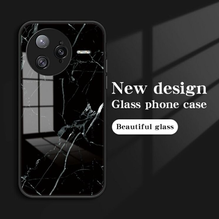 Захисний чохол Deexe Gradient Pattern для Xiaomi Poco F7 Ultra - Black: фото 2 з 7