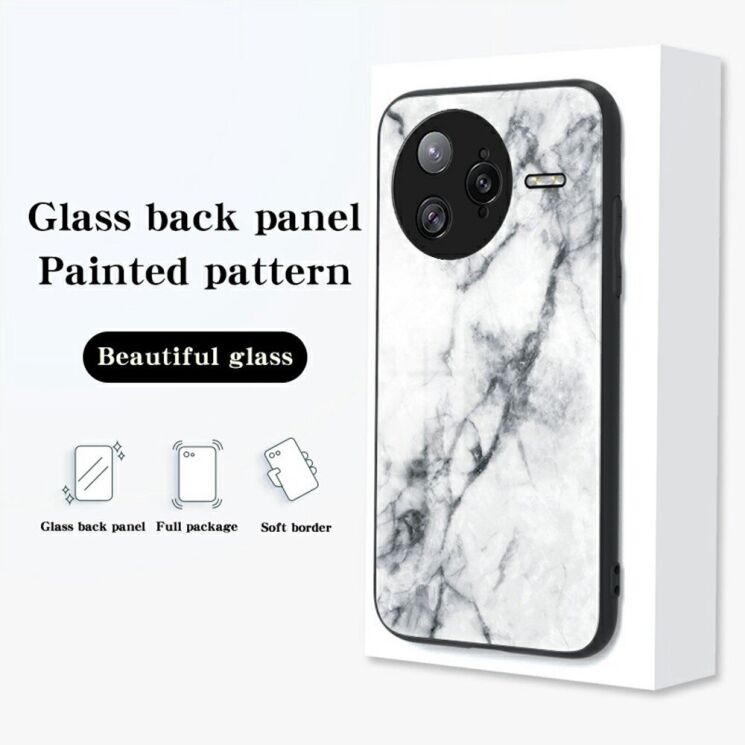 Захисний чохол Deexe Gradient Pattern для Xiaomi Poco F7 Ultra - Black: фото 3 з 7
