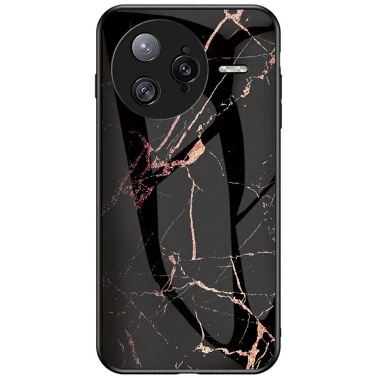 Защитный чехол Deexe Gradient Pattern для Xiaomi Poco F7 Ultra - Black / Gold: фото 1 из 7