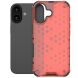 Захисний чохол Deexe Honeycomb Series для Apple iPhone 17 - Red (387203R). Фото 2 з 6
