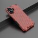 Захисний чохол Deexe Honeycomb Series для Apple iPhone 17 - Red (387203R). Фото 4 з 6
