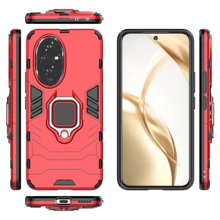 Защитный чехол Deexe Hybrid Case для Honor 200 - Black: фото 6 из 6