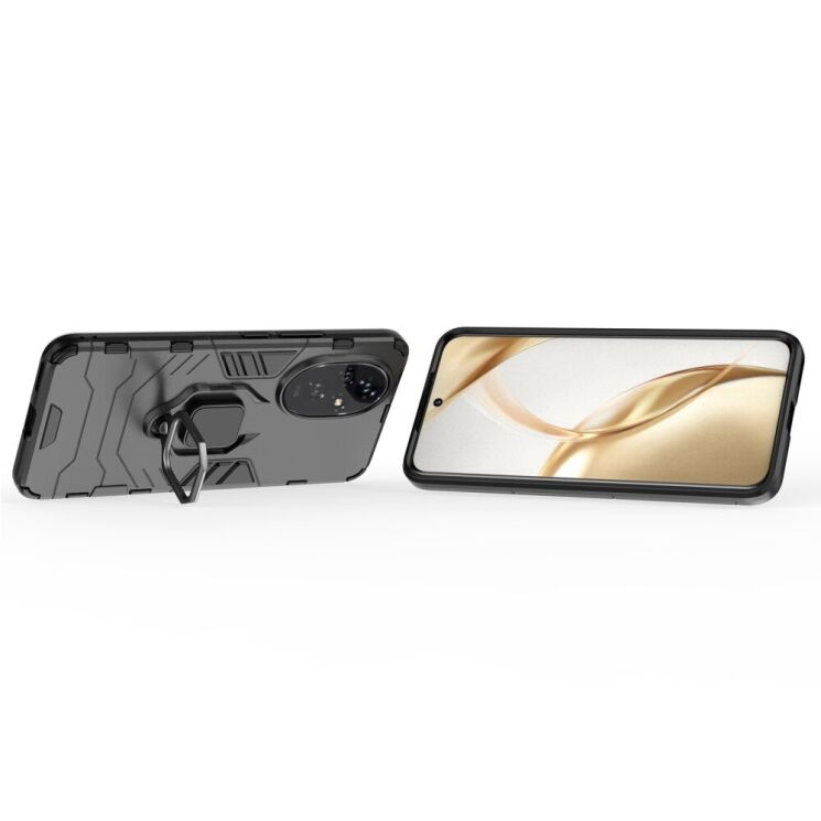 Защитный чехол Deexe Hybrid Case для Honor 200 - Black: фото 3 из 6