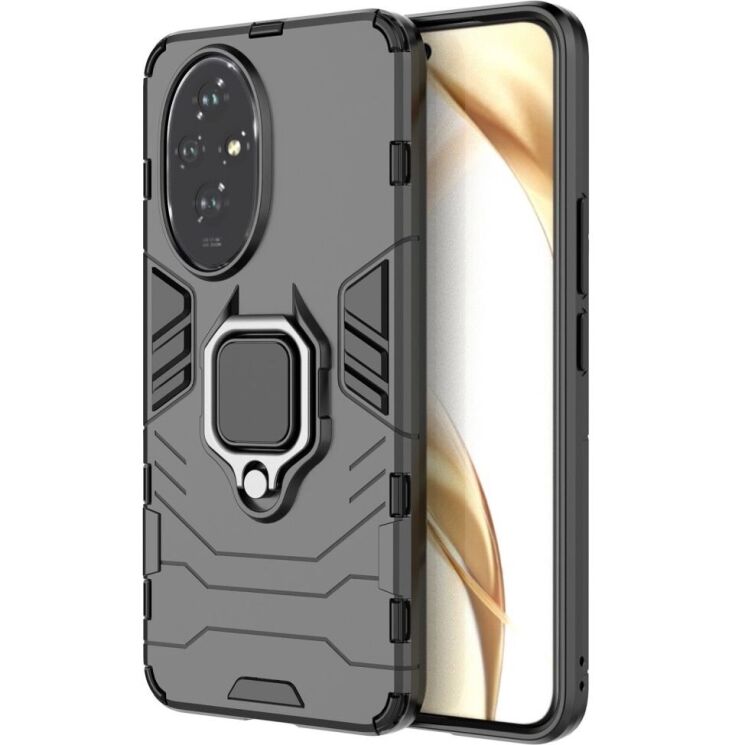 Защитный чехол Deexe Hybrid Case для Honor 200 - Black: фото 2 из 6