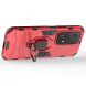 Защитный чехол Deexe Hybrid Case для Honor 200 Lite - Red (363100R). Фото 3 из 6