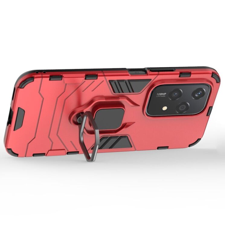 Защитный чехол Deexe Hybrid Case для Honor 200 Lite - Red: фото 3 из 6
