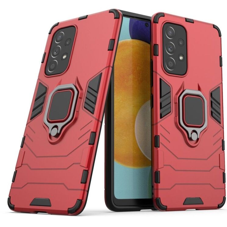 Защитный чехол Deexe Hybrid Case для Samsung Galaxy A53 - Red: фото 1 из 7