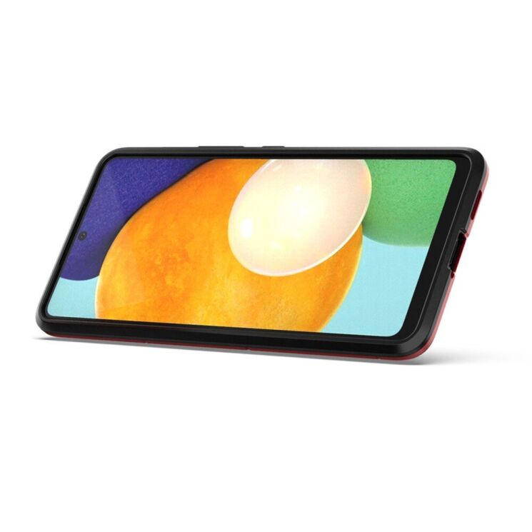 Защитный чехол Deexe Hybrid Case для Samsung Galaxy A53 - Red: фото 4 из 7