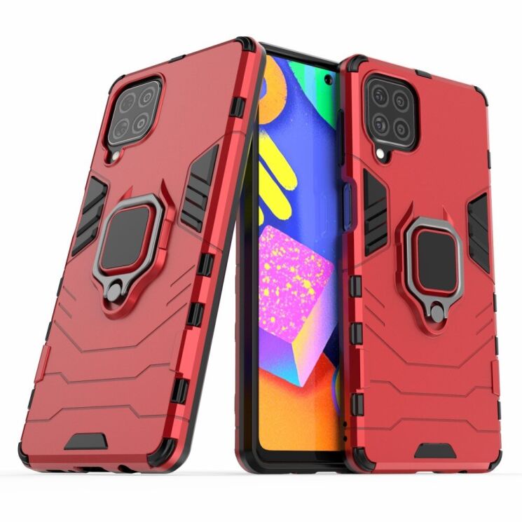 Защитный чехол Deexe Hybrid Case для Samsung Galaxy M62 - Red: фото 1 из 7