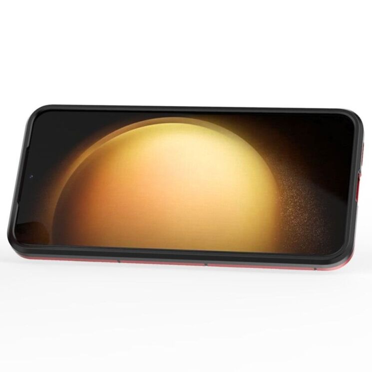Защитный чехол Deexe Hybrid Case для Samsung Galaxy S25 Plus (S936) - Red: фото 3 из 6