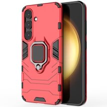 Защитный чехол Deexe Hybrid Case для Samsung Galaxy S25 Plus (S936) - Red: фото 1 из 6