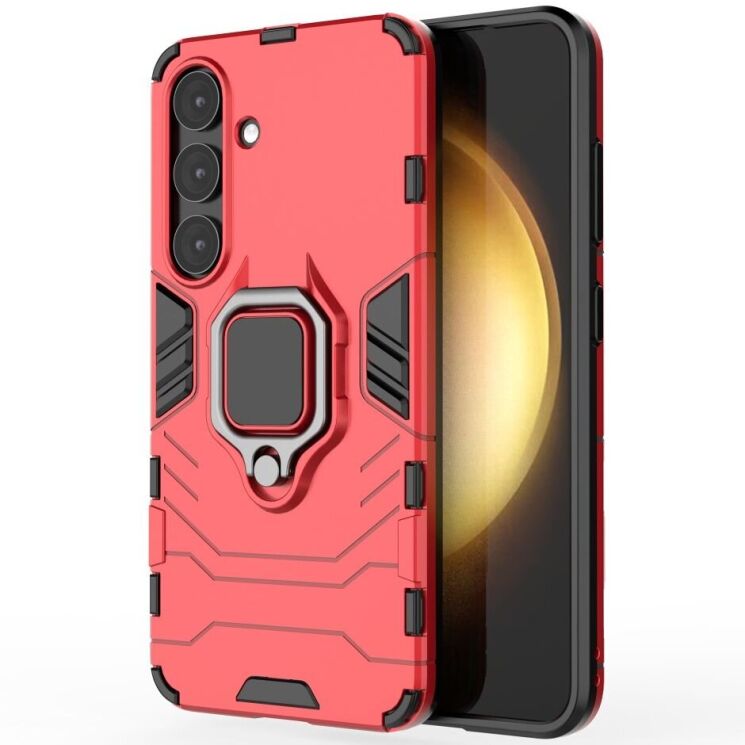 Защитный чехол Deexe Hybrid Case для Samsung Galaxy S25 Plus (S936) - Red: фото 1 из 6