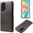 Защитный чехол Deexe Leather Back Cover для OPPO A98 - Black (328418B)