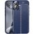 Защитный чехол Deexe Leather Cover для Apple iPhone 16 Plus - Blue: фото 1 из 6