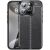 Защитный чехол Deexe Leather Cover для Apple iPhone 16 Pro Max - Black: фото 1 из 6