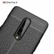 Захисний чохол Deexe Leather Cover для OnePlus 8 - Black (264804B). Фото 6 з 17