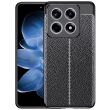 Защитный чехол Deexe Leather Cover для Xiaomi 14T - Black (365713B)