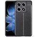 Защитный чехол Deexe Leather Cover для Xiaomi 14T - Black (365713B). Фото 1 из 6