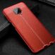 Защитный чехол Deexe Leather Cover для Xiaomi Redmi Note 9 Pro / Note 9S / Note 9 Pro Max - Red (266401R). Фото 3 из 10