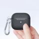 Защитный чехол Deexe Leather Cover (FH) для Apple AirPods 3 - Black (287208B). Фото 5 из 7