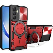Защитный чехол Deexe Magnetic Space для Samsung Galaxy A34 (A346) - Red: фото 1 из 10