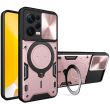Защитный чехол Deexe Magnetic Space для Xiaomi Poco X5 Pro / Redmi Note 12 Pro 5G - Rose Gold (318756RG)