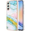 Защитный чехол Deexe Marble Style для Samsung Galaxy A26 (A266) - Green (371657G)