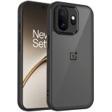 Защитный чехол Deexe Matte Skin для OnePlus 15T - Transparent Black: фото 1 из 8