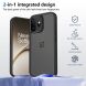 Захисний чохол Deexe Matte Skin для OnePlus 15T - Transparent Black (410421A). Фото 2 з 8