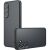Защитный чехол Deexe Matte Skin для Samsung Galaxy S26 FE - Transparent Black: фото 1 из 13