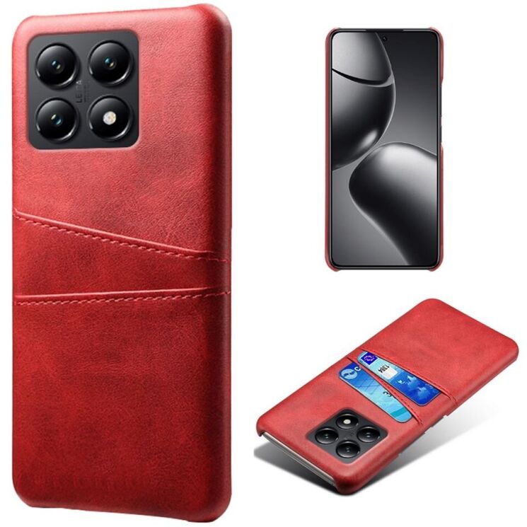 Защитный чехол Deexe Pocket Case для Xiaomi 14T - Red: фото 1 из 4