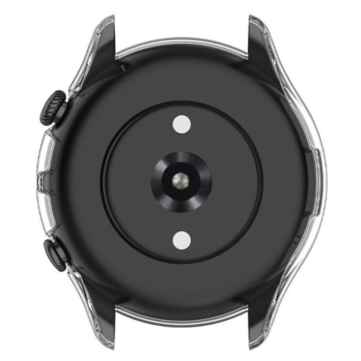 Защитный чехол Deexe Protective Frame для Xiaomi Amazfit GTR 3 / GTR 3 Pro - Transparent: фото 7 из 9
