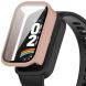 Защитный чехол Deexe Protective Frame для Xiaomi Mi Smart Band 9 Active / Redmi Band 3 - Pink (371303P). Фото 1 из 7