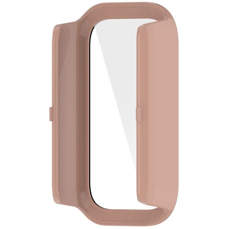 Защитный чехол Deexe Protective Frame для Xiaomi Mi Smart Band 9 Active / Redmi Band 3 - Pink: фото 3 из 7