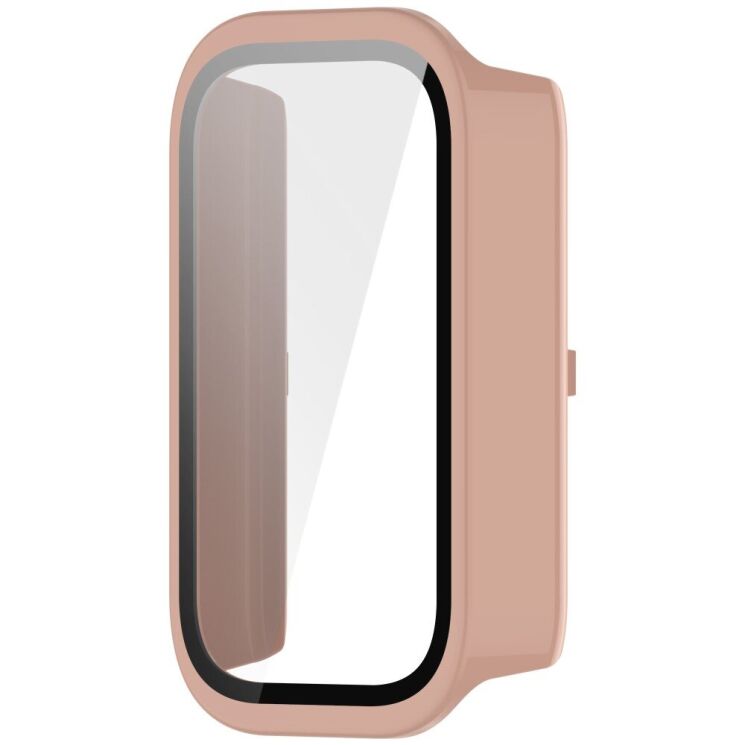 Защитный чехол Deexe Protective Frame для Xiaomi Mi Smart Band 9 Active / Redmi Band 3 - Pink: фото 2 из 7