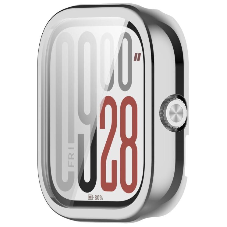 Защитный чехол Deexe Protective Frame для Xiaomi Redmi Watch 5 - Silver: фото 2 из 7