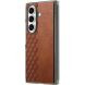 Защитный чехол Deexe Rhombus Case для Samsung Galaxy Fold 8 Ultra - Brown (424082Z). Фото 3 из 12