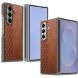 Защитный чехол Deexe Rhombus Case для Samsung Galaxy Fold 8 Ultra - Brown (424082Z). Фото 7 из 12