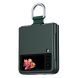 Защитный чехол Deexe Ring Case для Samsung Galaxy Flip 3 - Green (282335G). Фото 3 из 10