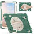 Захисний чохол Deexe Rotation Hybrid для Samsung Galaxy Tab S12 Plus - Green (436011G)