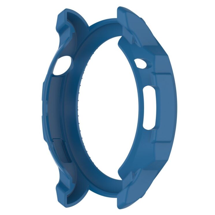 Защитный чехол Deexe Rugged Frame для Xiaomi Amazfit GTR 4 - Dark Blue: фото 3 из 8