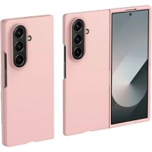 Захисний чохол Deexe Satin Case для Samsung Galaxy Fold 8 Ultra - Pink: фото 1 з 10
