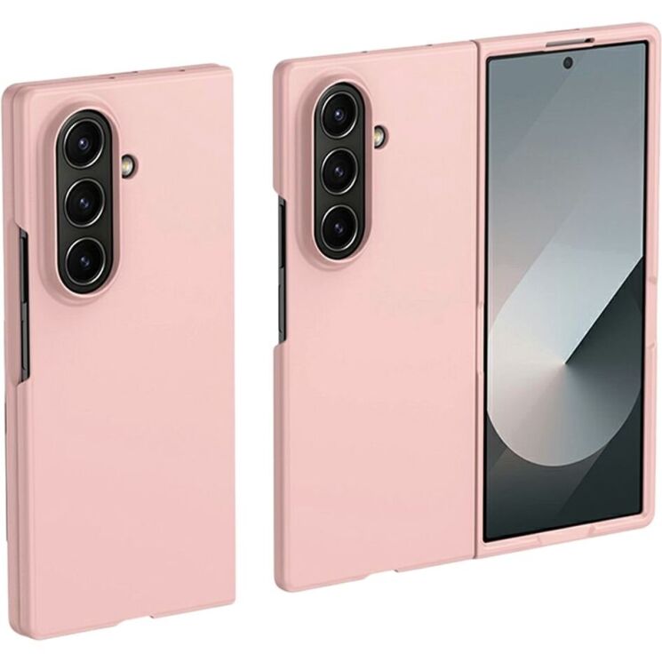 Захисний чохол Deexe Satin Case для Samsung Galaxy Fold 8 Ultra - Pink (424009P) Захисний чохол Deexe Satin Case для Samsung Galaxy Fold 8 Ultra - Pink: фото 1 з 10