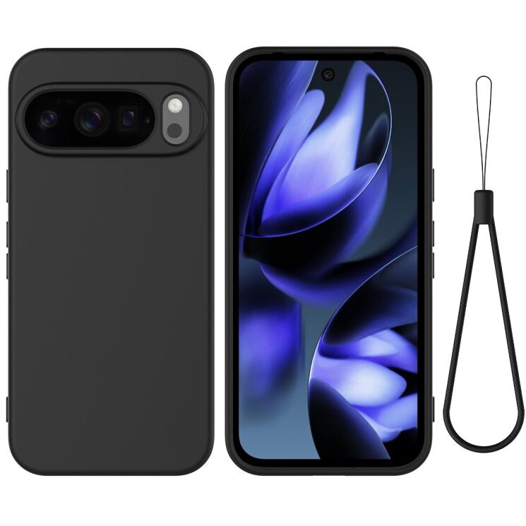 Защитный чехол Deexe Silicone Case для Google Pixel 10 Pro - Black: фото 1 из 8