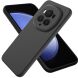 Защитный чехол Deexe Silicone Case для Honor Magic 6 Pro - Black (355817B). Фото 1 из 8