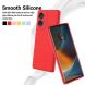 Защитный чехол Deexe Silicone Case для Motorola Edge 50 Fusion - Black (354220B). Фото 3 из 8